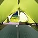 KAMUI Self Inflating Sleeping Pad - 2 Inch Thick Camping Pad Connectable with Multiple Mats for Tent and Family Camping (Green)