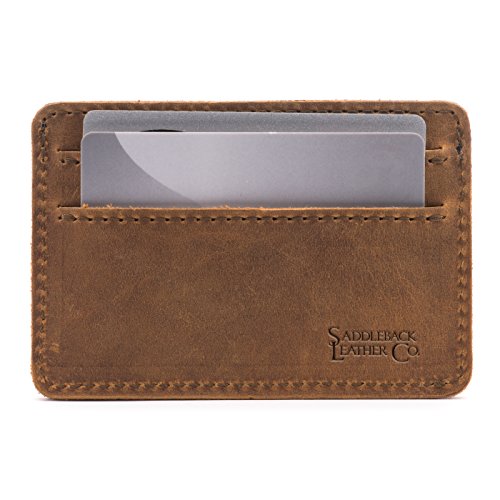 Leather Front Pocket Wallet With Id Window IUCN Water