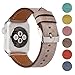 Pantheon Compatible Apple Watch Band 38mm 40mm for Women - Leather Band Compatible iWatch Bands/Strap for Series 4 3 2 1