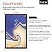 BERSEM Samsung Galaxy Tab S4 Screen Protector, Tempered Glass, [Ultra Clear] 9H Hardness, Anti-Scratch, Bubble Free, Screen Protector Tab S4 10.5 inch 2018 Released (2 pack)