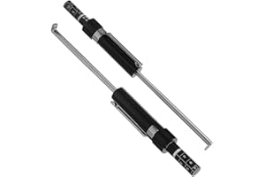 MUSISALY 2pcs Brake Pad Thickness Gauge Car Brake Lining Thickness Ruler Measuring Tool for Vehicle Analysis