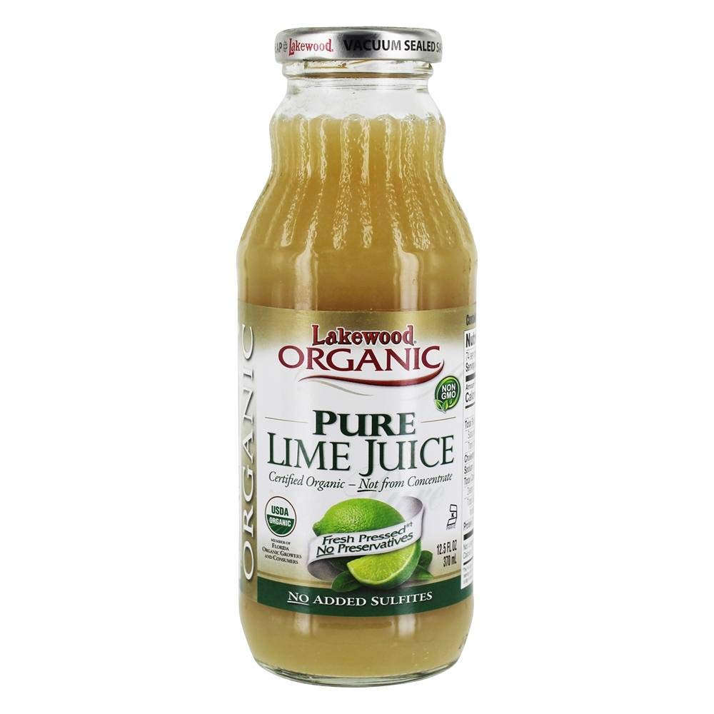 Lakewood, Juice Lime Organic, 12.5 Fl Oz Grocery