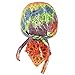 Unisex Cotton Paisley Bandana Headwrap Headscarf Adjustable Durag Hat Cap Rainbow