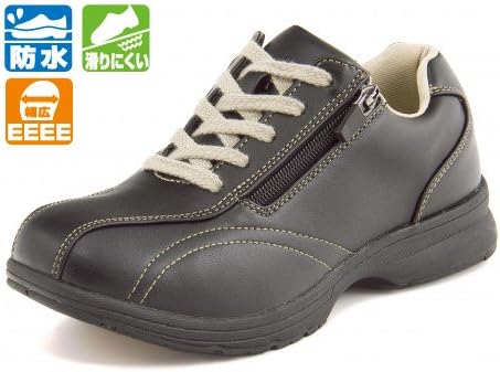 Amazon コールマン レディース 防水ウォーキングシューズ ブラック Coleman コールマン ウォーキング