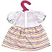 Banne Park Rids 18 Inches Simulation Skirt New Bitty Princess Baby Doll's Clothes