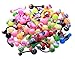 BodyJ4You Assorted Lot of 50/100 Banana Piercing 14G Belly Button Rings Piercing Jewelry