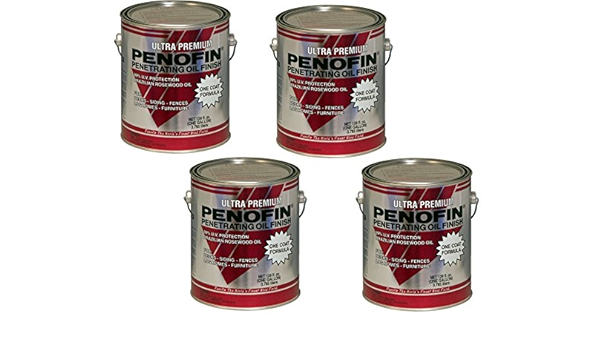Penofin Ultra Premium Red Label, Bark - 4 Pack (Penofin F3MBAGA )