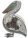 Deco Breeze Decorative Table Fan, Desk Fan, Two Speed Electric Tabletop Fan, Figurine Fan, 7 inch, Pelican