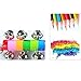 Maphissus Educational Musical Instruments Rattle and Rock Maracas Musical Toy Suits for Kids above 1 Years Old(Pack of 2)