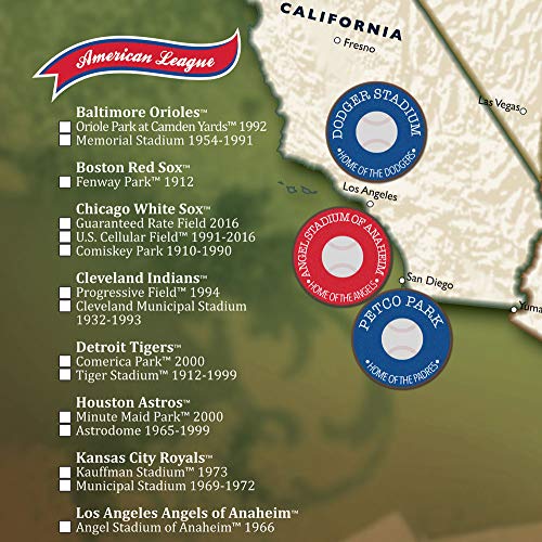 4 Ballpark+Travel+Quest+Poster+Set