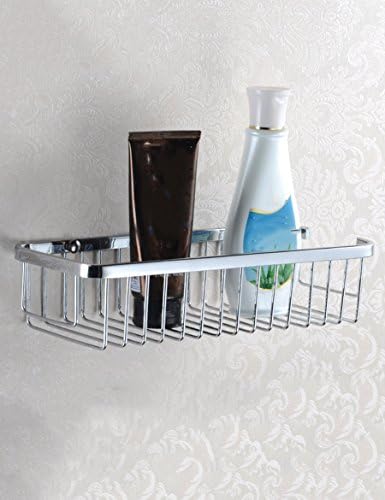 Extremely Firm Shower Shelf Stainless Steel Shelf Bathroom Baskets Rectangular Wall Shelves Toilet Shelves Kitchen Wall Mounted Racks ensuring quality (Size : 30cm)