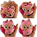 6 Slow Rising Jumbo Squishies Pack in a Gift Box: Ice Cream, Panda Bun, Cake, Toast, Whale and Owl Kawaii Soft Squeeze Squishy Toys - These Cute Animal & Food Squishys Are Great Sensory Toys for Kids!