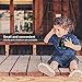 12x25 Compact Pocket Folding Binoculars for Adults Kids, Low Light Vision High Power Lightweight Waterproof HD Professional Mini Binocular Telescope for Outdoor Hunting, Bird Watching, Hiking,Fishing
