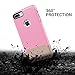 Chnano iPhone 7 Plus Case Dual Layer Case i7 Plus Cover Shock Absorption Heavy Duty Protective Hybrid Armor Skin for iPhone 7 Plus 5.5 inch (Rose Gold)