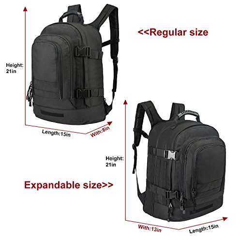 NPUSA Men's Tactical Molle Hydration Ready Backpack Jamaica