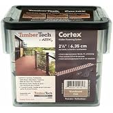 TimberTech Collated Cortex Hidden Plug Fasteners &ndash; Weathered Oak (100 ln/ft)