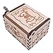 Dragon Ball Music Box Hand Crank Musical Box Carved Wood Musical Gifts,Play Dragon Ball Z-Tapion Theme (Wood)