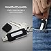 Etekcity 2-in-1 8GB Digital Voice Recorder USB 2.0 Flash Drive (1Pack, 150Hours) (Certified Refurbished)