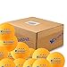 KEVENZ 144-Pack 3-Star 40mm Table Tennis Balls,Advanced Training Ping Pong Balls (Practice ping-Pong Ball,Orange)