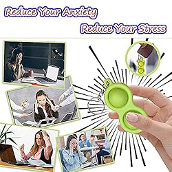 JANESVISSY 23 Pcs Fidget Packs,Relieves Stress