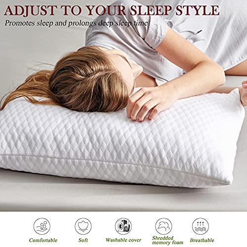 using two pillows to sleep