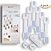 Baby Safety Locks and Corner Protector Combo - Best Quality Child Locks For Cabinets Drawers Appliances Toilet Seat Fridge Oven & More | Super Strong 3M Adhesive | No Drilling or Tools Required