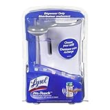 Lysol No-Touch Automatic Hand Soap Dispenser Only-White- 1 Count