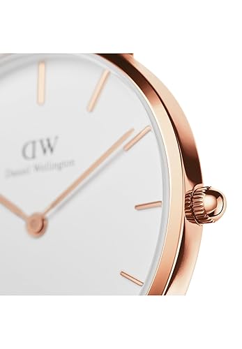Daniel Wellington Petite Bondi 28mm Women's Watch, Leather Rose