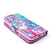 iPhone 5C Case,iPhone 5C Case,By Caseland[Colorful Pattern] Wallet Flip PU Leather Fashion Design Case For iPhone 5C-Painting