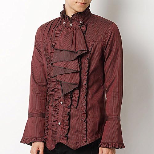 Amazon アルゴンキン Algonquins ブラウス フリルデコレイトコロニアルブラウス Unisexサイズ クロアカストライプ Unisex 服 ファッション小物 通販 Amazon アルゴンキン Algonquins ブラウス フリルデコレイトコロニアルブラウス Unisexサイズ クロアカストライプ Unisex 服 ファッション小物 通販