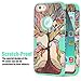 SKYLMW iPhone 6 Cases, iPhone 6S Case, Hard PC Shell with Soft Silicone Hybrid iPhone 6 Covers Protective 3 Piece Shockproof Anti-Scratch Combo Cover for iPhone 6/6S 4.7 Inch Tree Mint