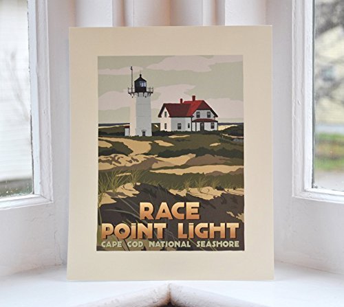 Amazon Com Race Point Light Cape Cod Print 8x10 Lighthouse