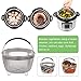 Aozita 18-Piece Mini 3 Quart Accessories for Instant Pot Accessories 3 Qt Only, Steamer Basket, Egg Steam Rack, Egg Bites Mold, Silicone Lid, Cheat Sheets, Mini Mitts, Dish Clip, Cleaning Set
