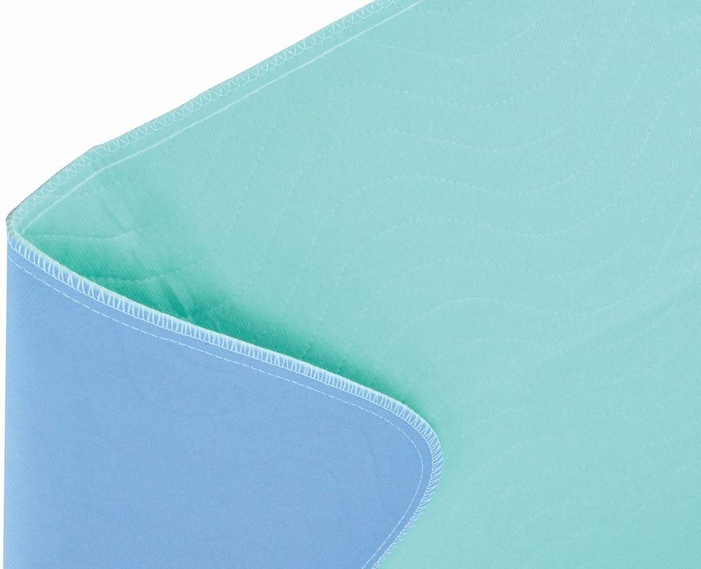 ComfortCare Community Washable Incontinence Bed Pad, 60 × 60 cm Reusable Waterproof Absorbent Mattress Protector Suitable for All Ages