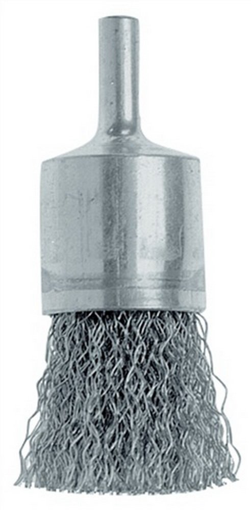 Osborn 0002509563 - Cepillo pincel latón de alambre ondulado con vástago de 6 mm y filamento de Ø 0.30 mm (25x50)