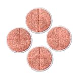 Mop Pads Replacement for Bissell Spinwave 2124, 2039, 2037 Series Powered Hard Floor Mop (4 Heavy Scrub Pads)