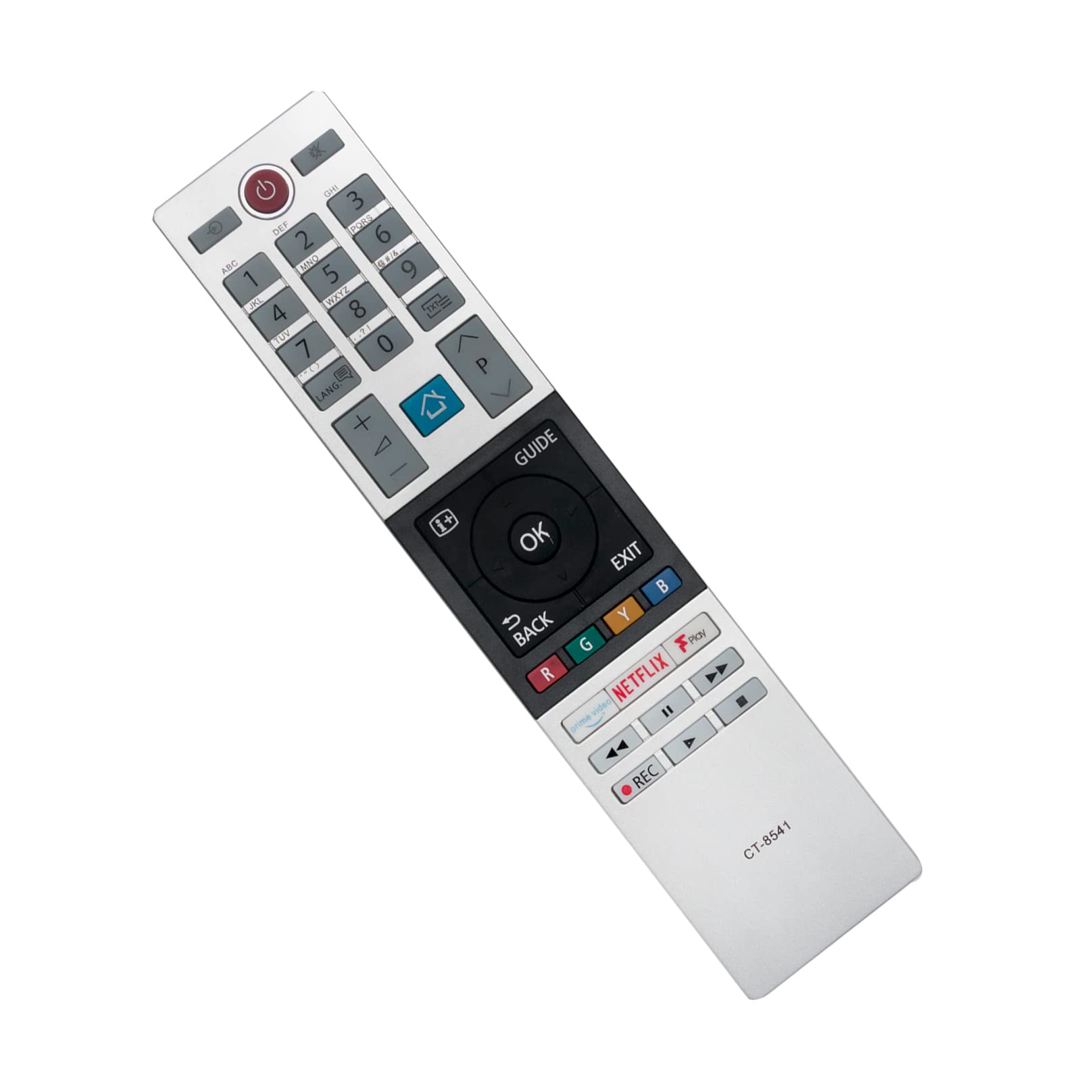 CT-8541 Replacement Remote Control -VINABTY-fit for Toshiba UHD Frevieww TV CT8541 remote control 48L2863DB 32L2863DB 30101774 RC42150P 24D2863DB 49U2963DB 43U6863DB 32W3863DB