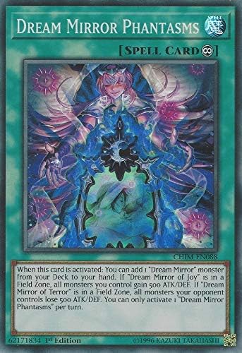 Amazon.com: Yu-Gi-Oh! - Dream Mirror Phantasms - CHIM-EN088 - Super Rare -  1st Edition - Chaos Impact: Toys & Games