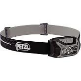 Petzl ACTIK CORE Headlamp - Powerful, Rechargeable 650 Lumen Light - Black | Powerful, Rechargeable 650 Lumen Light with Red Lighting for Hiking, Climbing, &amp; Camping