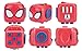 Antsy Labs Marvel Character Fidget Cube Spider-Man Design - Six Functional Sides w/ Anxiety Relief Stone