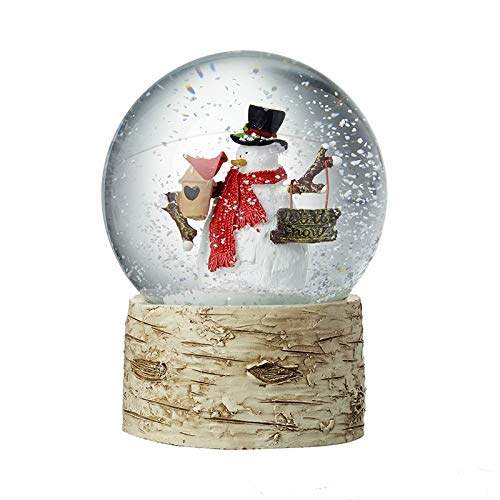 Heaven Sends Let It Snow Snowman Snowglobe