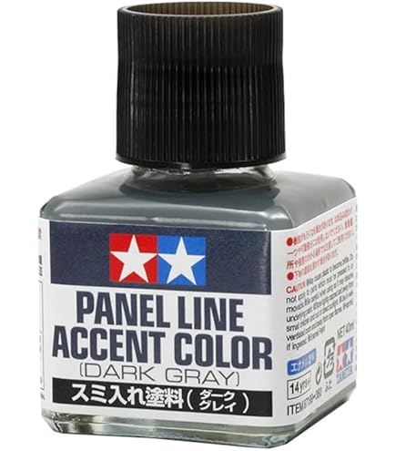 KNYA様 Amazon.com: Tamiya 87131 Panel Line Accent Color Black 40ml : Arts