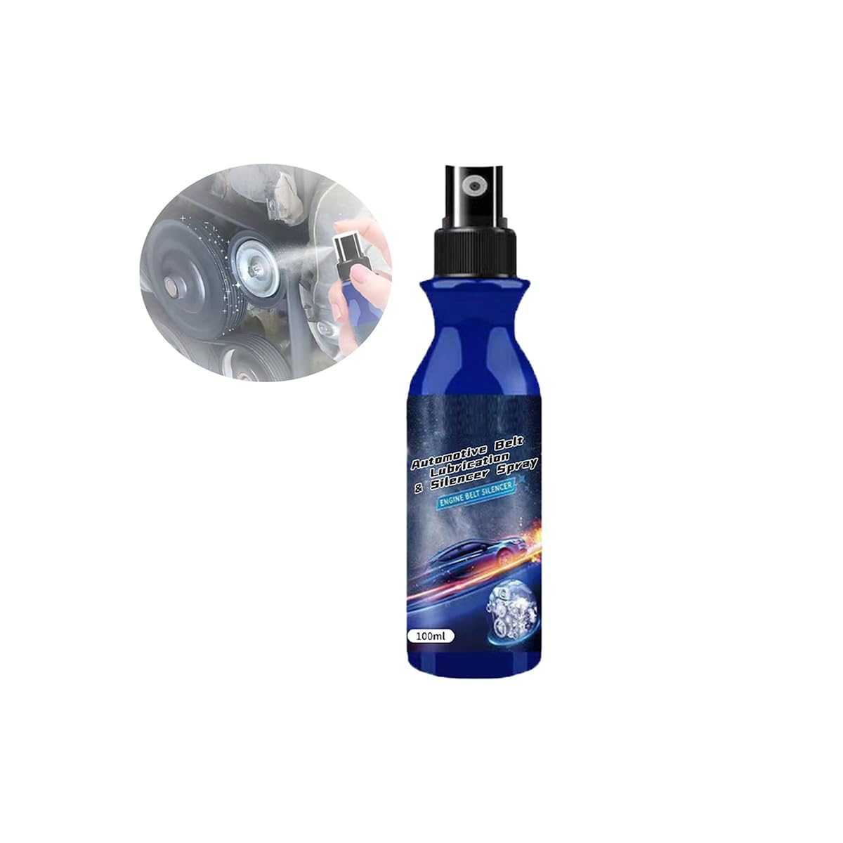 Automotive Belt Lubrication & Silencer Spray, Belt