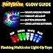 PartySticks Light Up Rings LED Finger Lights - 100pk Bulk Glow Party Favors for Kids, Flashing Glow Rings, Wearable Glow Jewelry and Glow in the Dark Party Supplies for Boys and Girls