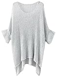 SheIn Women's Solid Lightweight Pullover Knit Sweater