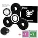 SENQIAO Tri Fidget Hand EDC Finger Spinner Toy Stress Reducer with Premier Ceramic bearing For ADD, ADHD, Anxiety, and Autism Adult Children (Black)