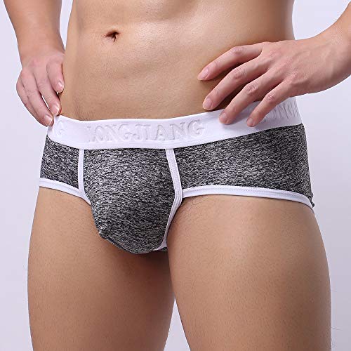 Newlyblouw Men Underwear Fashion Lace Panties Spandex Thongs