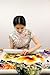 King Silk Art 100% Handmade Embroidery feng Shui Large Framed Tiffany Glass Oriental Wall Hanging Art Asian Decoration Tapestry Artwork Picture Gifts 37104WFB1