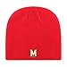 NCAA Men's Maryland Terrapins OTS Beanie Knit Cap, One Size,
