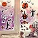 42PCs Halloween Decals Window Clings for Halloween Decorations Happy Halloween Window Decal Good for Party Decorations